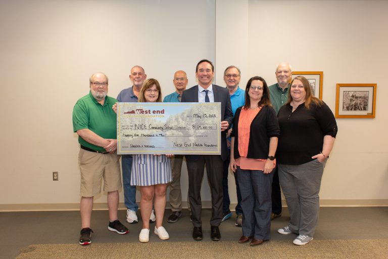 NICE Community School District received $25,000 for health and wellness improvements.