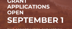Grant applications open September 1. two opportunities. one mission A healthier West End community